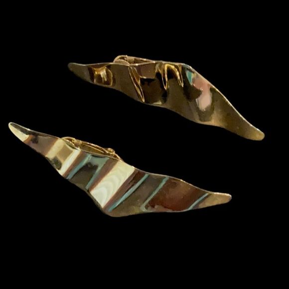 Modern Vintage Clip Earrings  - Picture 1 of 3